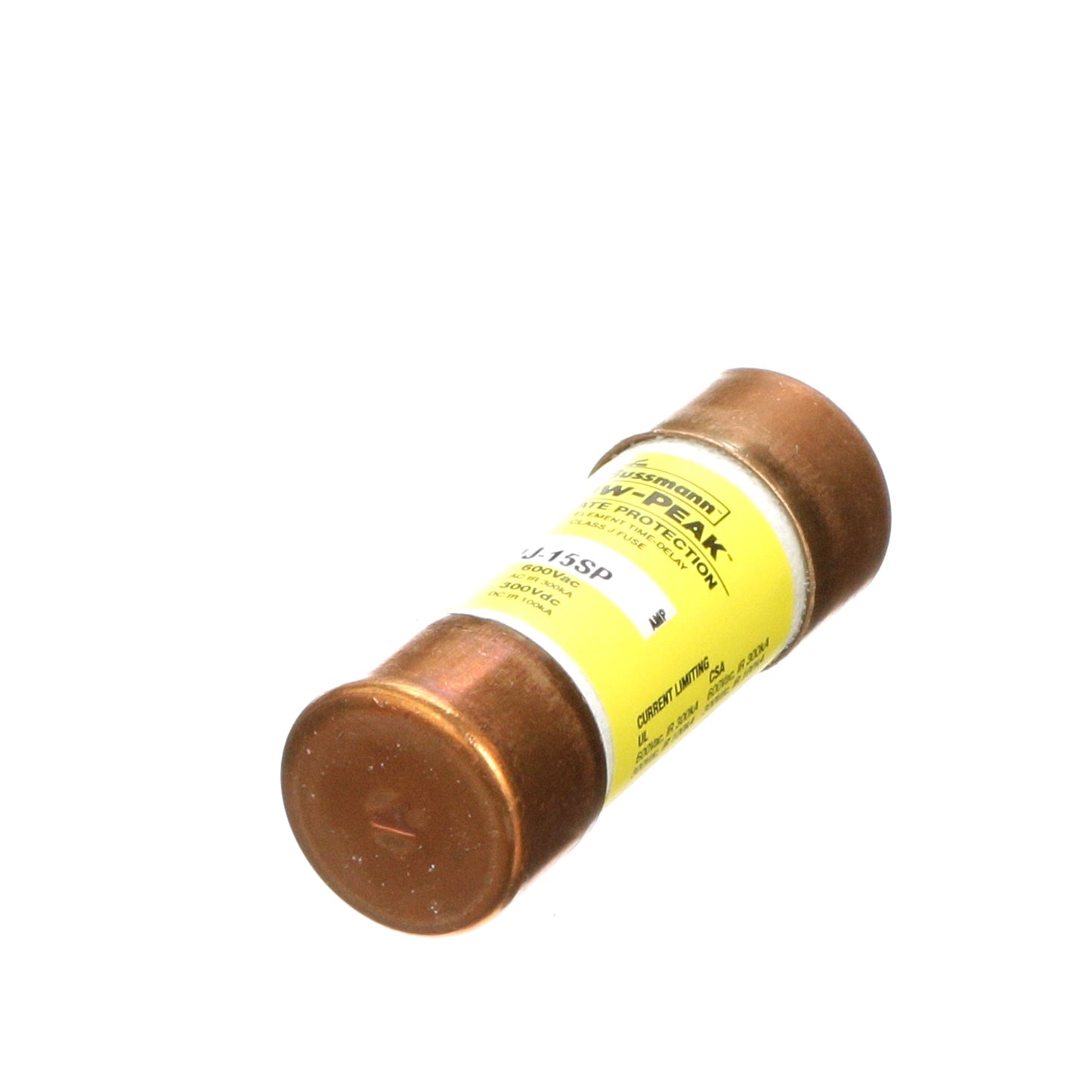 Bussmann LPJ-15SP Fuse | 600V 15A 300kA@600V Low-Peak