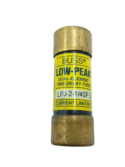 Bussmann LPJ-2-1/4SP Low Voltage Fuse 600V 2A 300kA@600V Low-Peak