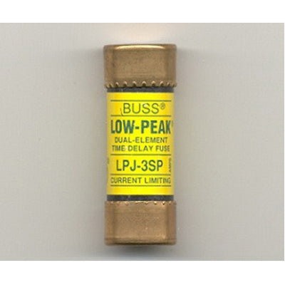 Bussmann LPJ-3SP Low Voltage Fuse | 600V 3A 300kA@600V Low-Peak
