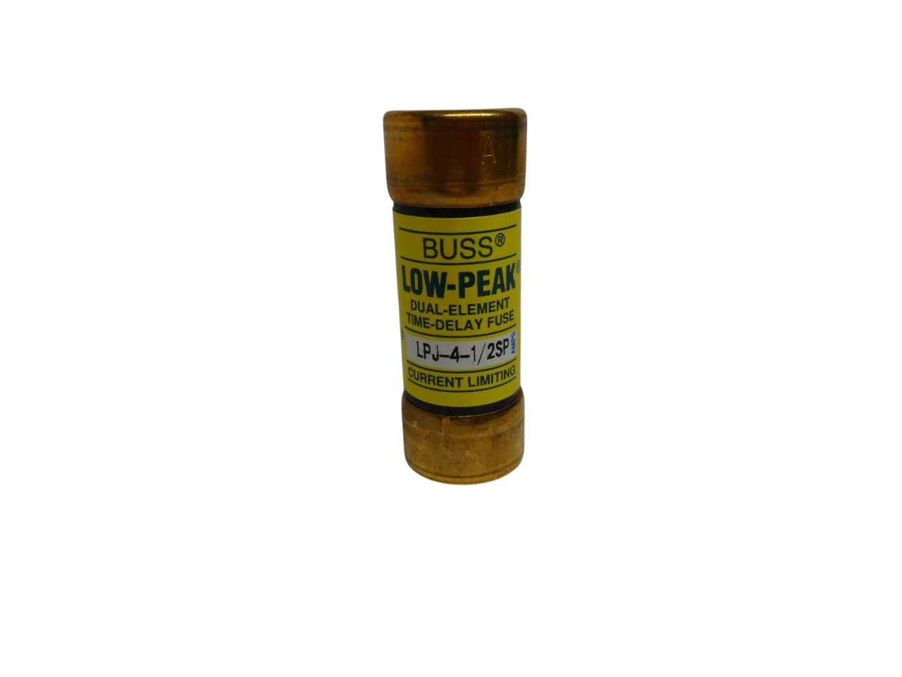 Bussmann LPJ-4-1/2SP Low Voltage Fuse 600V 4A 300kA@600V Low-Peak