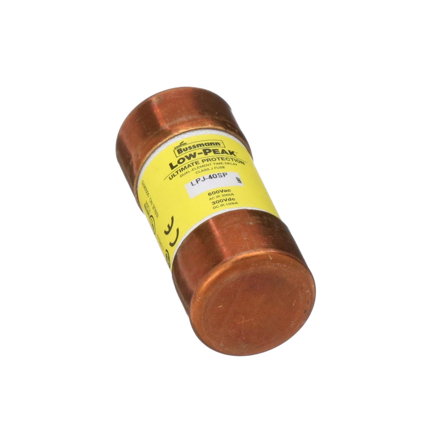 Bussmann LPJ-40SP Low Voltage Fuse 600V 40A 300kA@600V Low-Peak