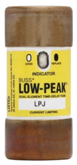 Cooper Bussmann LPJ-45SPI Low Voltage Low-Peak 600V 45A Fuse - Essential Electric Supply