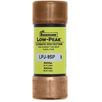 Bussmann LPJ-9SP Low Voltage Fuse 600V 9A 300kA@600V Low-Peak