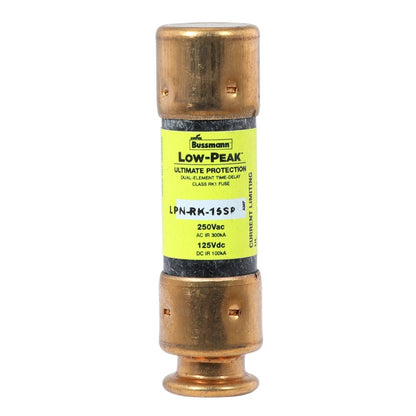 Cooper Bussmann LPNRK15SP Low Voltage Fuse 250V 15A RK1