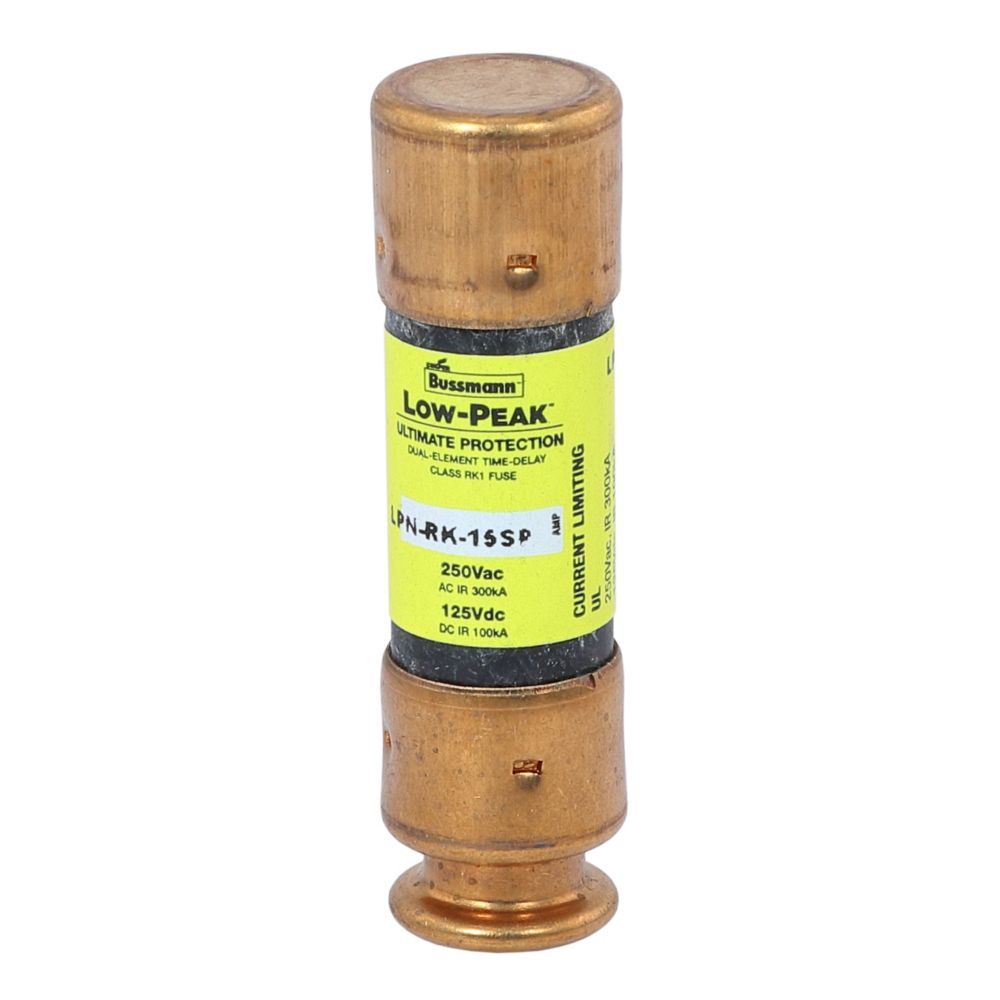 Cooper Bussmann LPNRK15SP Low Voltage Fuse 250V 15A RK1