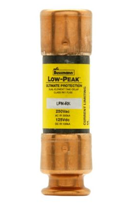 Cooper Bussmann, Bussmann, Eaton LPN-RK-1/2SP Fuse | 250V 1A