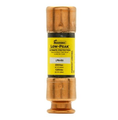 Bussmann LPN-RK-2-1/2SP Fuse 250V 2A 300kA@250V RK1 Low-Peak