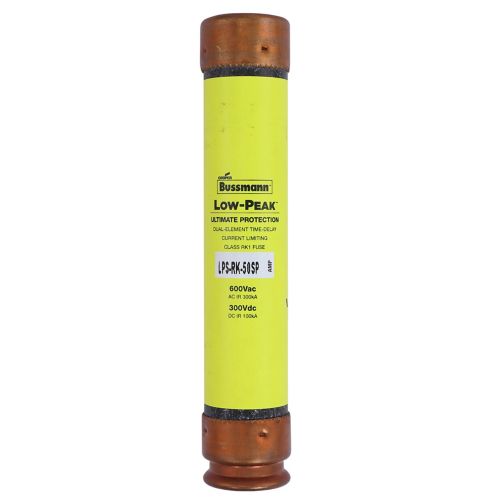 Cooper Bussmann LPS-RK-50 Fuse | 600V 50A 300kA@600V RK1 Low-Peak