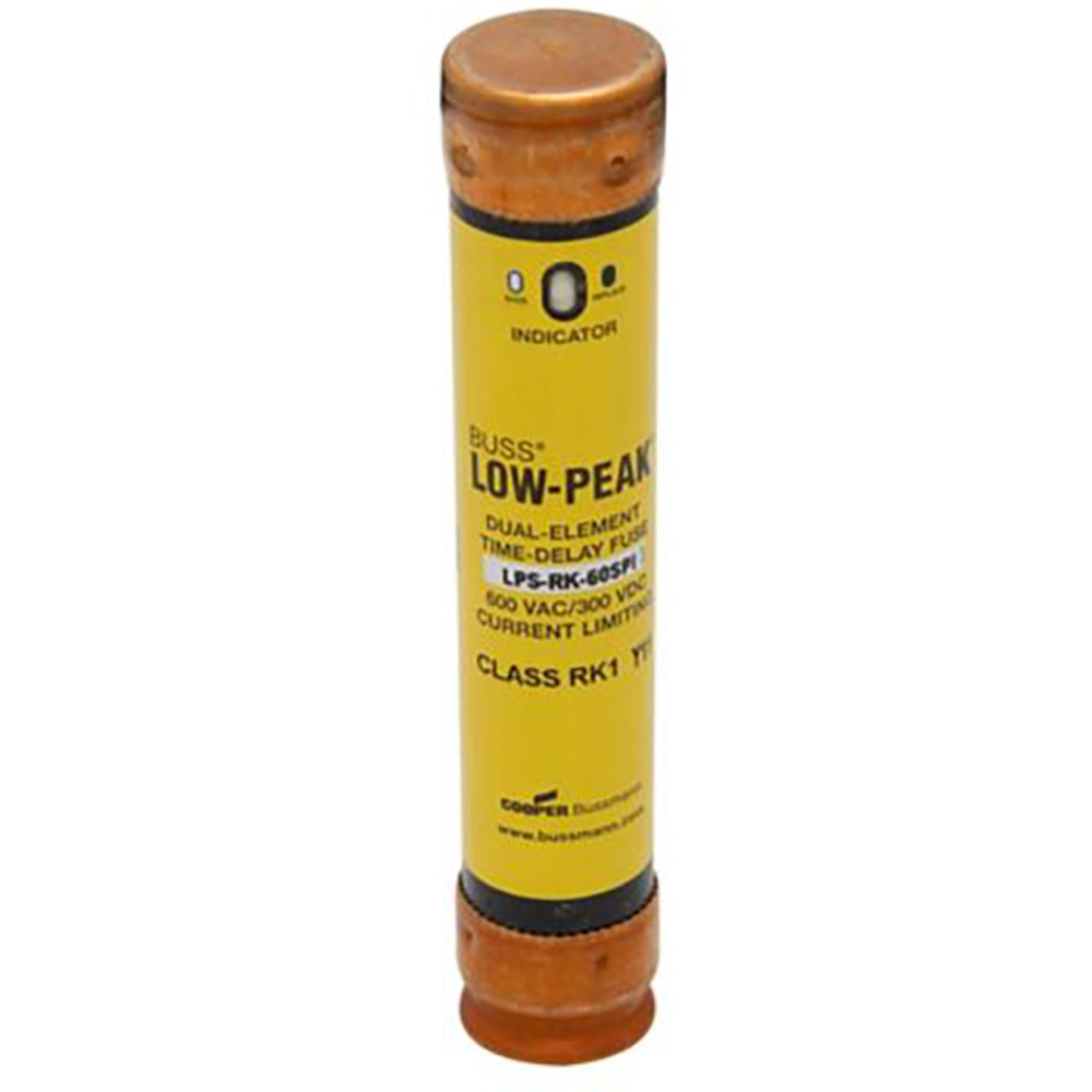 Bussmann LPS-RK-60SPI Low Voltage Fuse | 600V 60A 300kA@600V RK1 Low-Peak