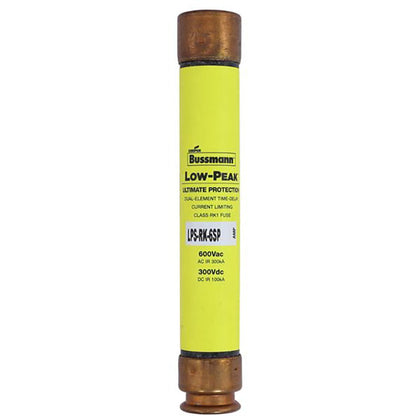 Bussmann LPS-RK-6SP Low Voltage Fuse | 600V 6A 300kA@600V RK1 Low-Peak