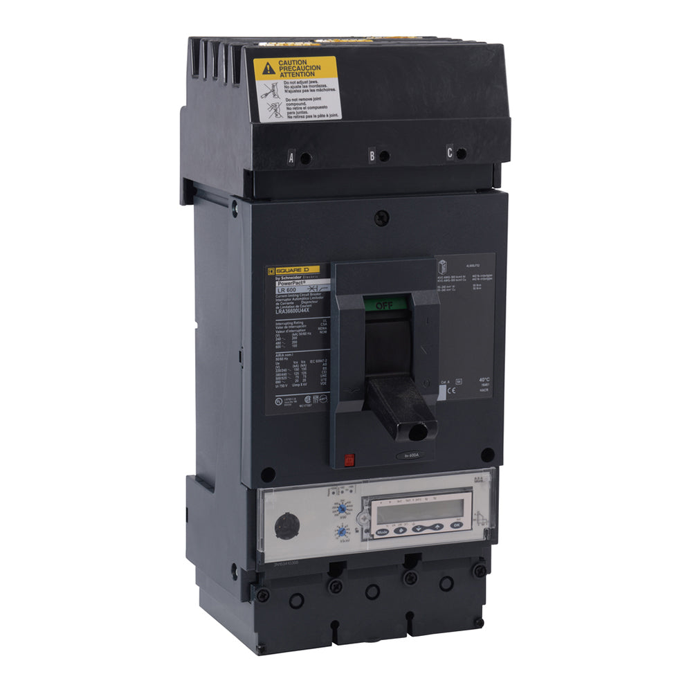 Square D LRA36600U44X Circuit Breaker | Powerpact LRA 600V 600A