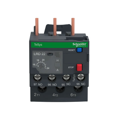 Schneider Electric LRD22 Overload Relay | 16A-24A Thermal TeSys D