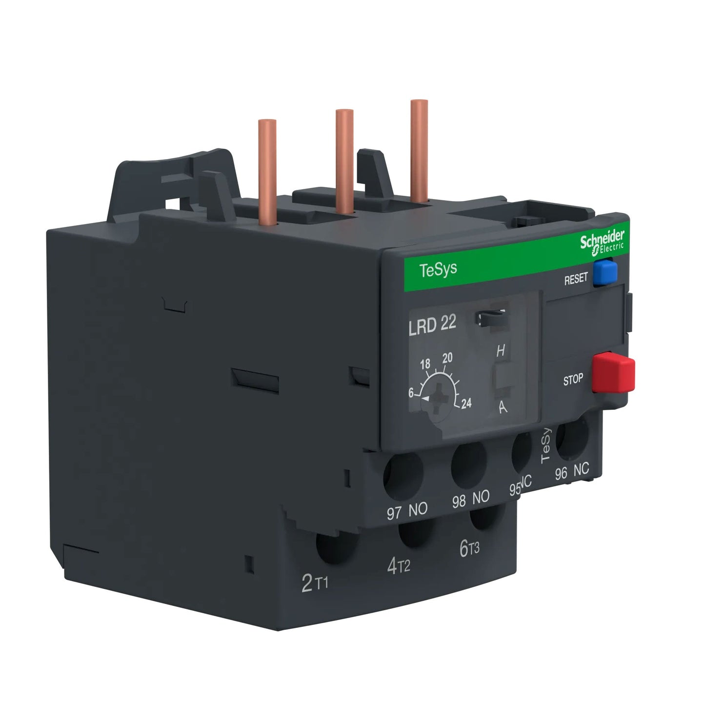 Schneider Electric LRD22 Overload Relay | 16A-24A Thermal TeSys D