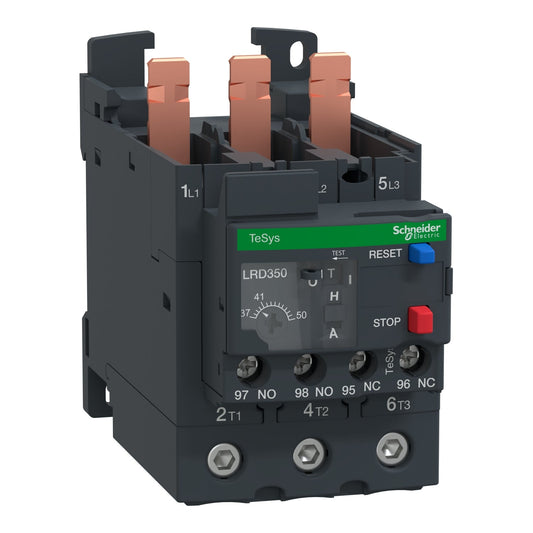 LRD350 - Telemecanique Overload Relay Amp Min 37A - Amp Max 50A - Essential Electric Supply