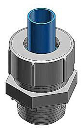 Thomas & Betts LT150M Steel Liquidtight Conduit Connector | 1-1/2 Inch