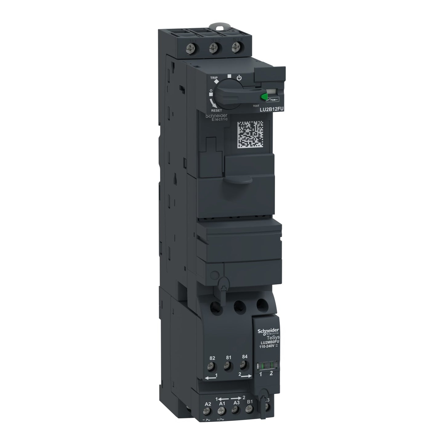 LU2B LU2B12FU Motor starter controls | 12 Amp 110-220 VDC LU2B
