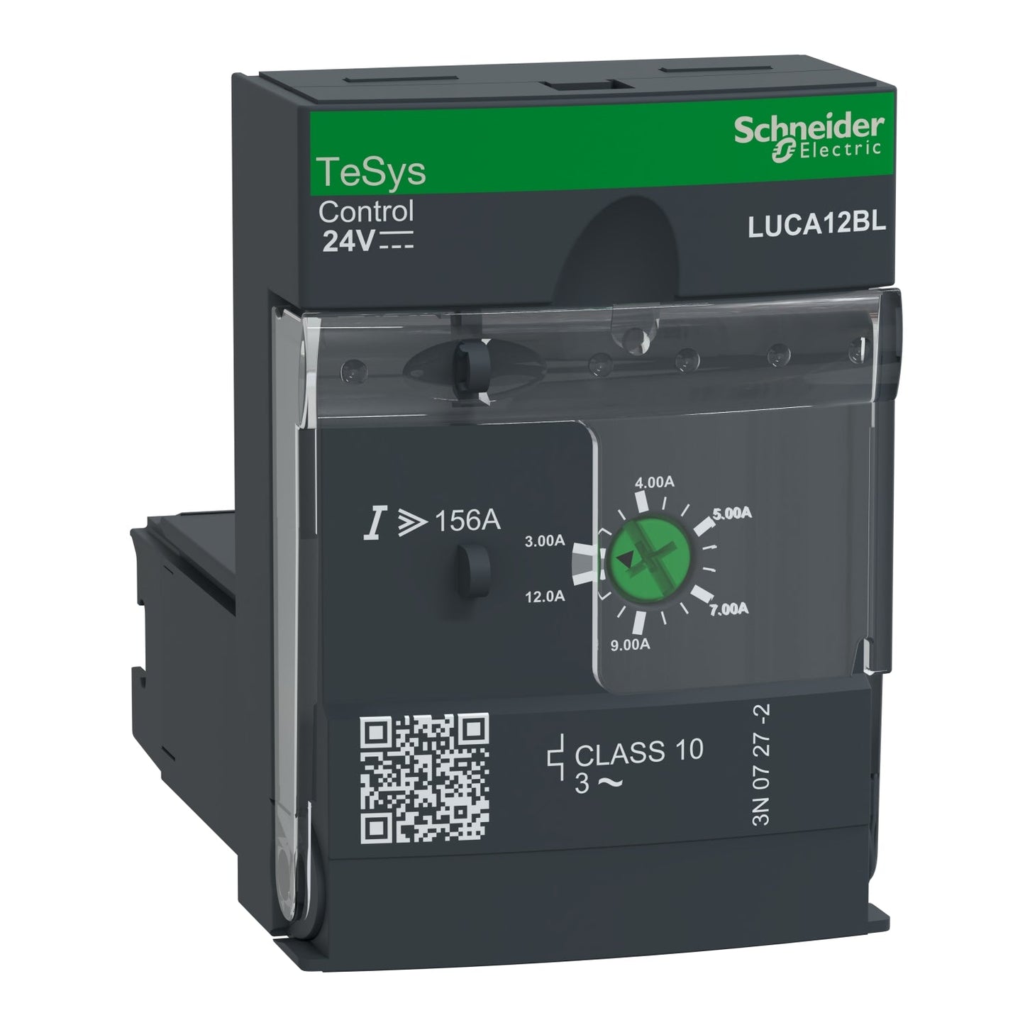 Square D LUCA12BL Motor Starter 3 pole 3 phase 600V 12A 24V coil TeSys U
