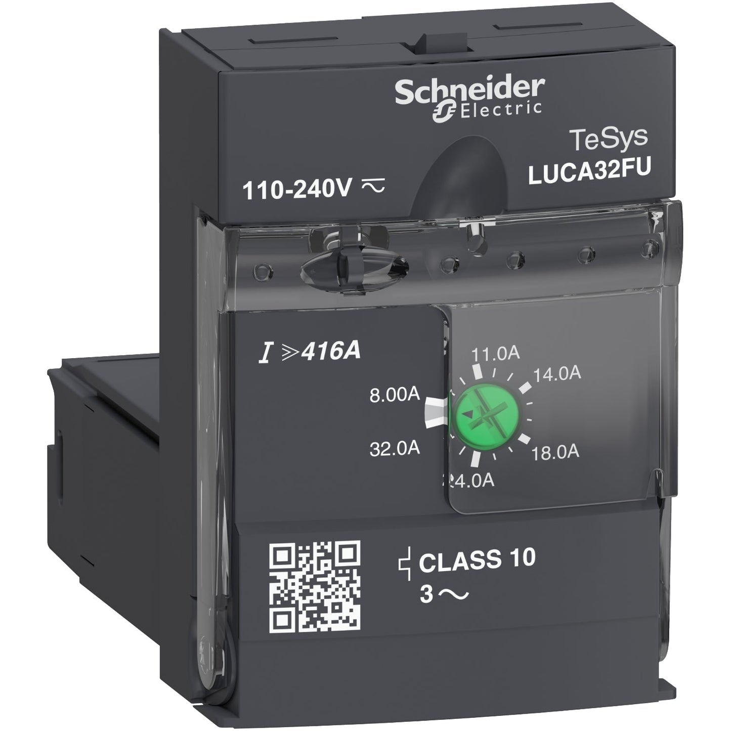 Schneider Electric LUCA32FU Motor Starter 3 pole 3 phase 600V 32A 110V coil TeSys U
