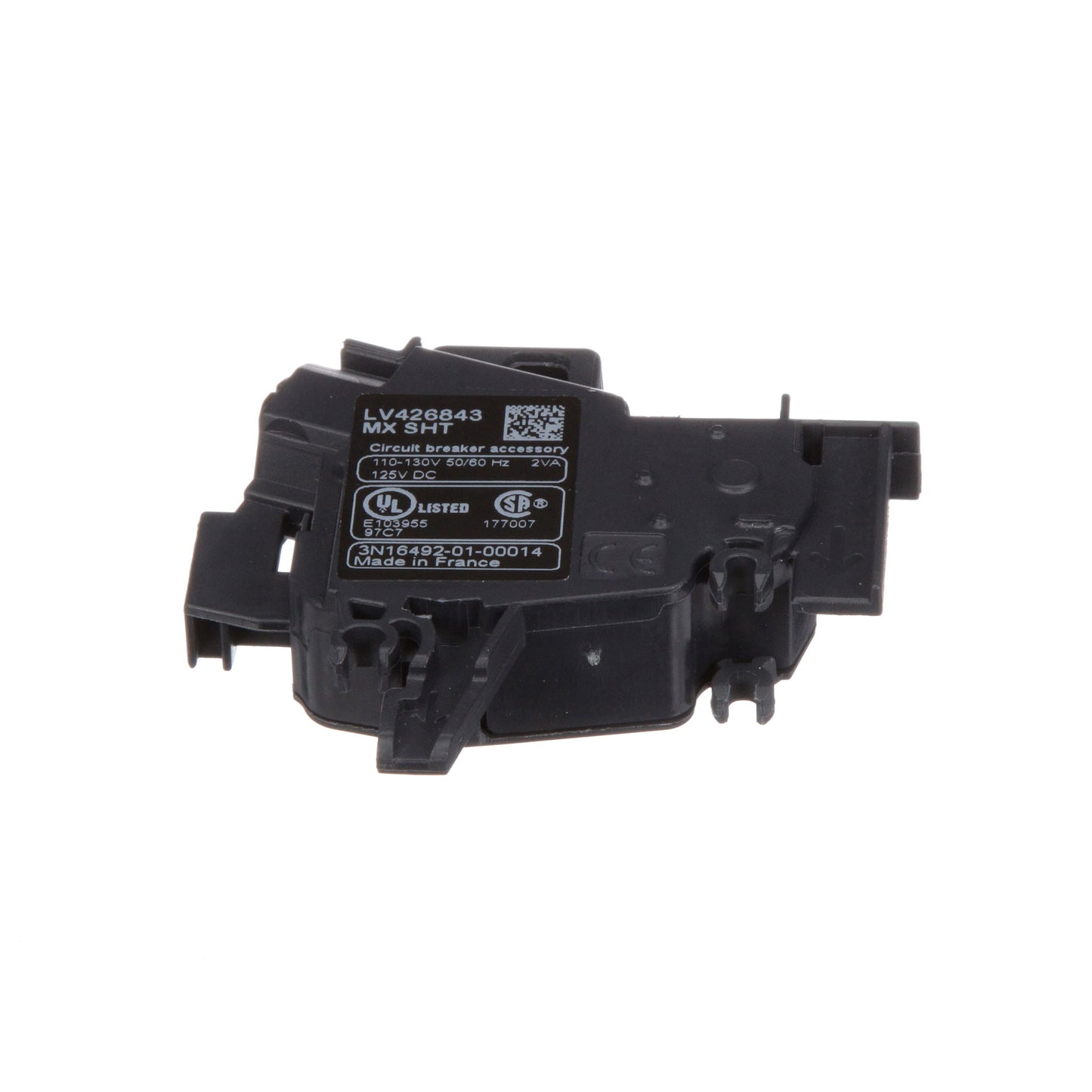 Square D LV426843 Circuit Breaker Shunt Trip | 110 to 130 AC/125 DC Powerpact