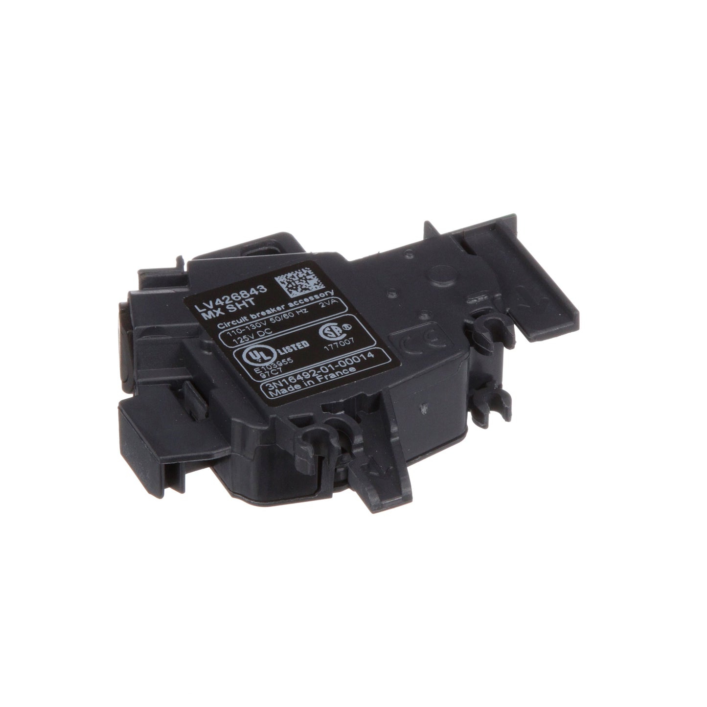 Square D LV426843 Circuit Breaker Shunt Trip | 110 to 130 AC/125 DC Powerpact