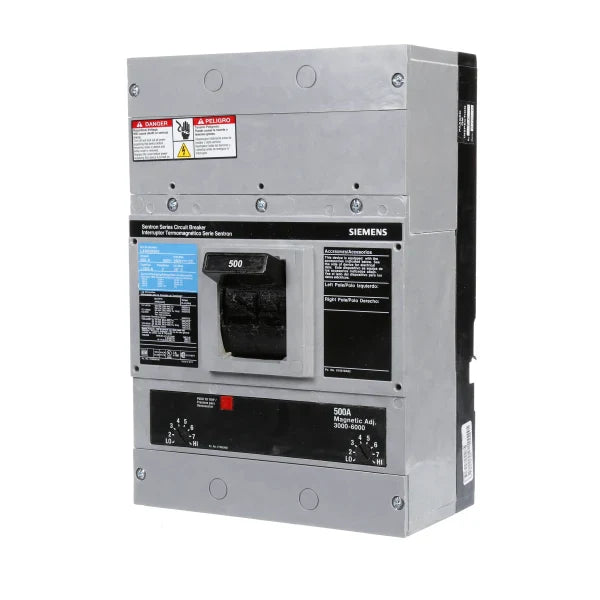 Siemens LXD62B450L Circuit Breaker | 600V 450A 2P 35kA@480V Feed-Thru Sentron Series