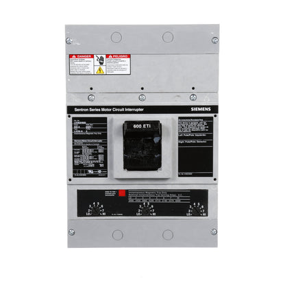 Siemens LXD63H600 Circuit Breaker | 600V 600A 3P 35kA@480V Bolt-On Sentron Series
