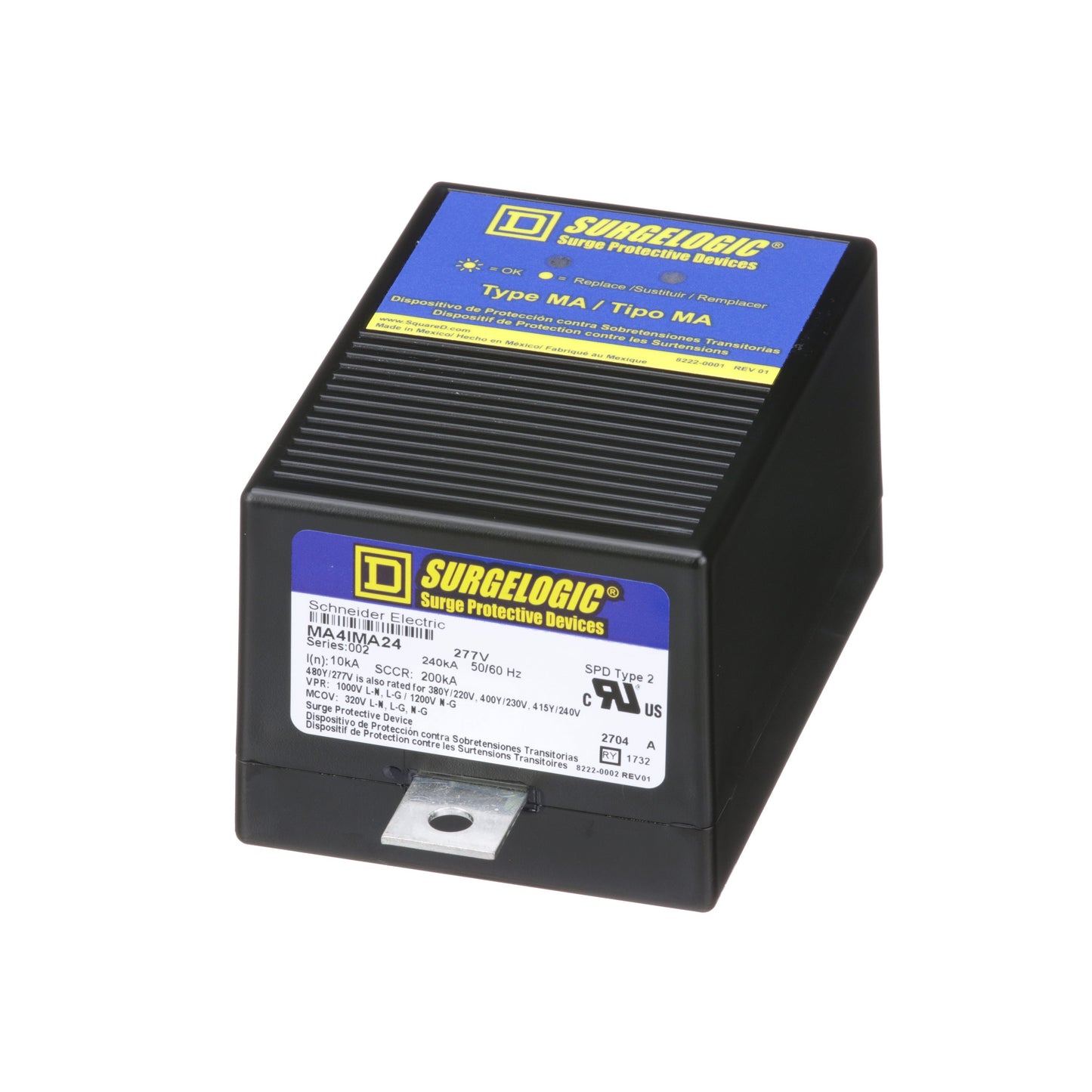 Square D MA4IMA24 Surge Protection | 277/480 AC SURGELOGIC