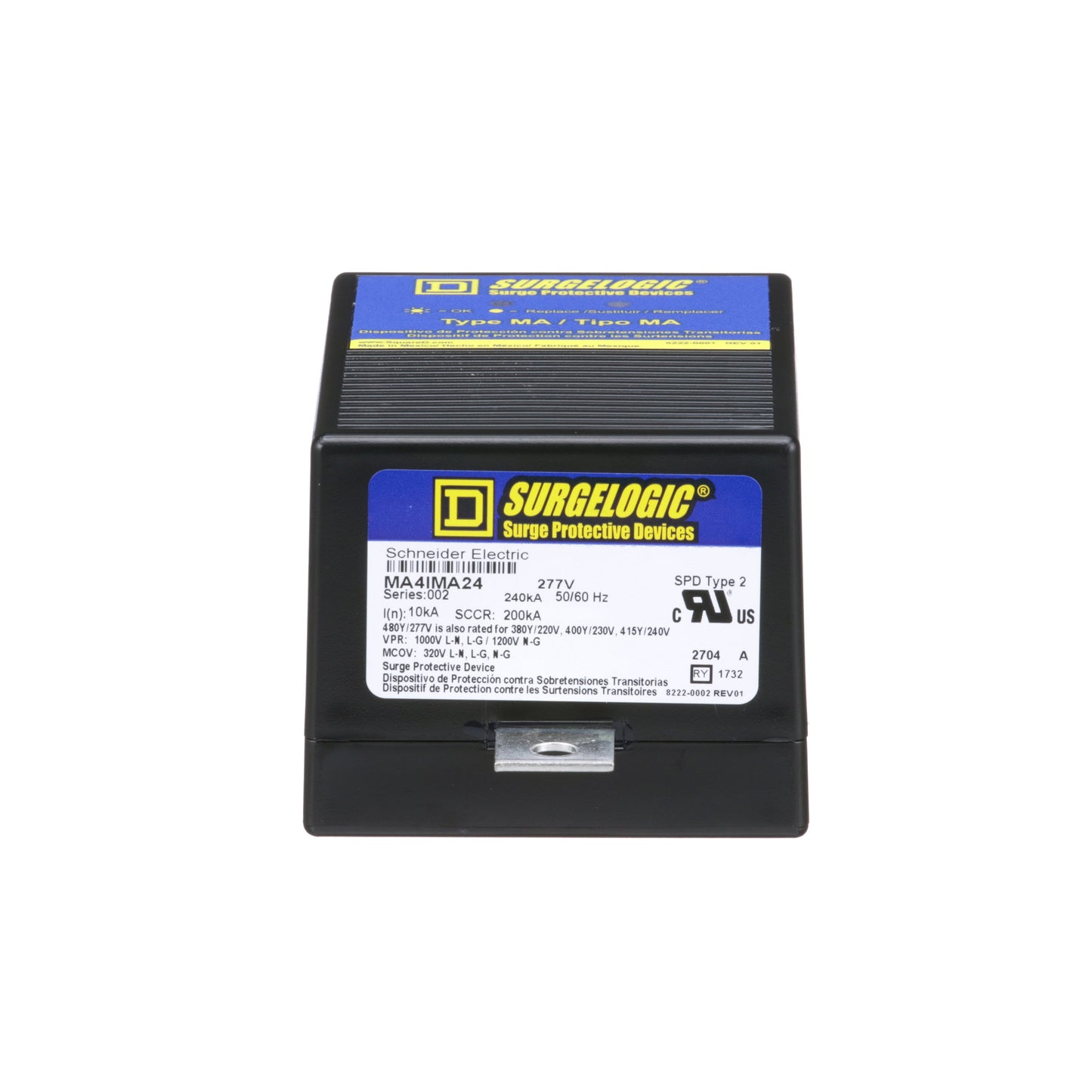 Square D MA4IMA24 Surge Protection | 277/480 AC SURGELOGIC