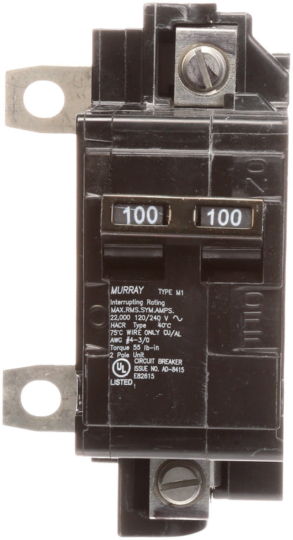 Siemens MBK100M Circuit Breaker | 240V 100A 2P 22kA@240V Plug-In MBK Series