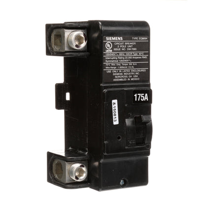 Siemens MBK175A Circuit Breaker | 240V 175A 2P 22kA@240V Plug-In MBK Series