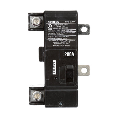 Siemens MBK200A Molded Case Circuit Breaker | 240V 200A 2P 22kA@240V Plug-In MBK Series