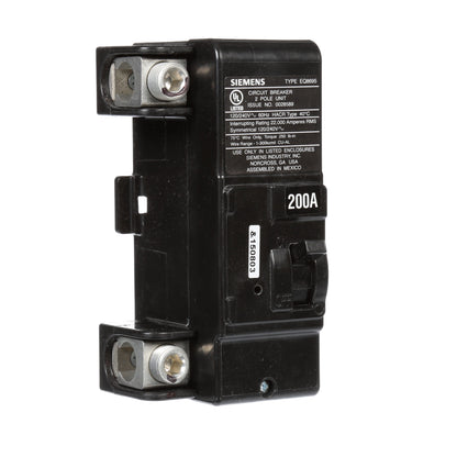 Siemens MBK200A Molded Case Circuit Breaker | 240V 200A 2P 22kA@240V Plug-In MBK Series