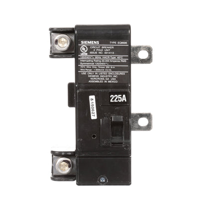Siemens MBK225A Circuit Breaker | 240V 225A 2P 22kA@240V Plug-In MBK Series
