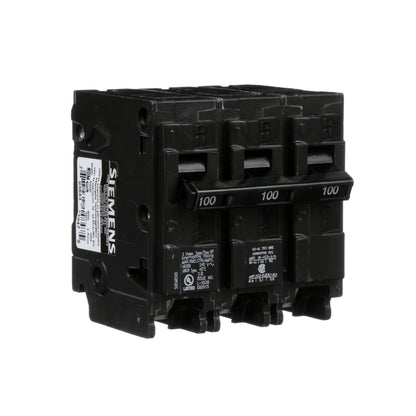 Siemens MBK3100 Molded Case Circuit Breaker | 240V 100A 3P 10kA@240V Bolt-On MBK Series