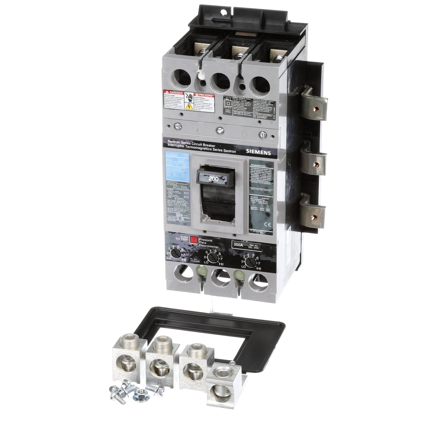 Siemens MBKFD3200A Circuit Breaker Mounting Hardware | 600V 65kA@240VAC MBK Series