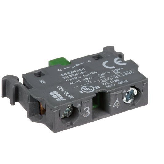 ABB MCB-10G Contactor And Motor Starter Auxiliary | Motor Control