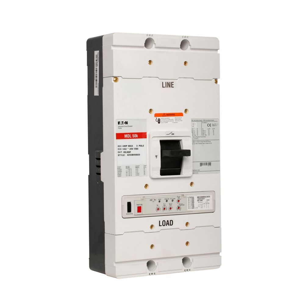 Cutler Hammer MDL3500 Circuit Breaker | Series C MDL 600V 500A