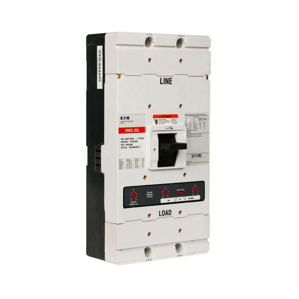 Cutler Hammer, Eaton, Westinghouse MDLB3700 Circuit Breaker | Series C MDLB 600V 700A