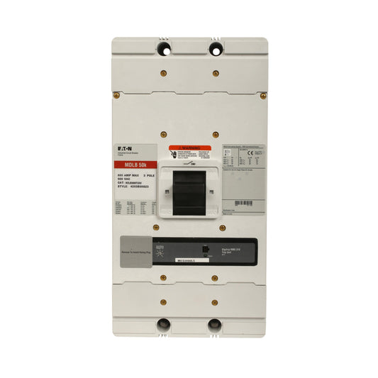 CMDLB3800T36W - Cutler Hammer Bolt-On 600V 800A 3 pole circuit breaker 50kA@480V - Essential Electric Supply