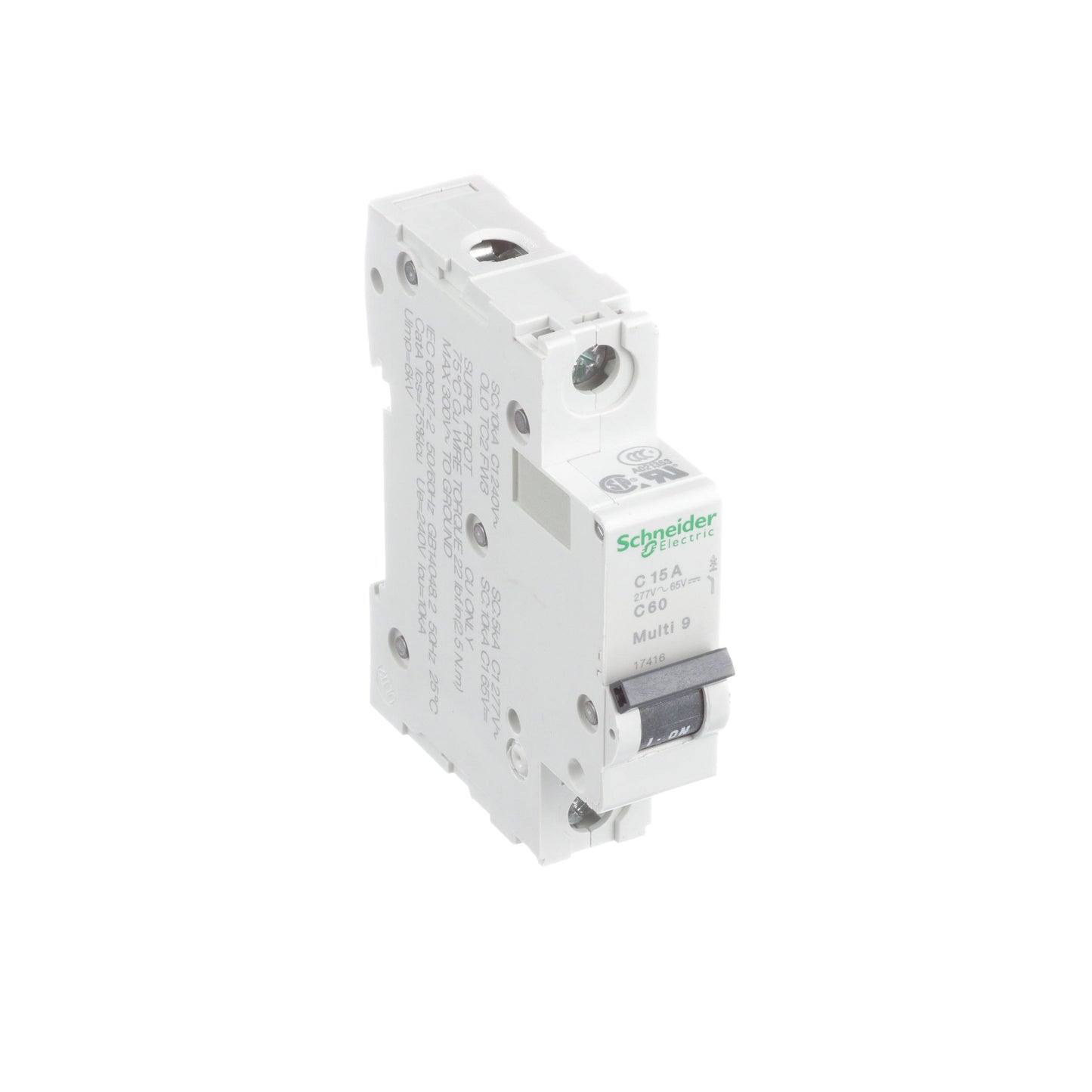 Schneider Electric MG17416 Circuit Breaker | Multi9 MG 240V 15A