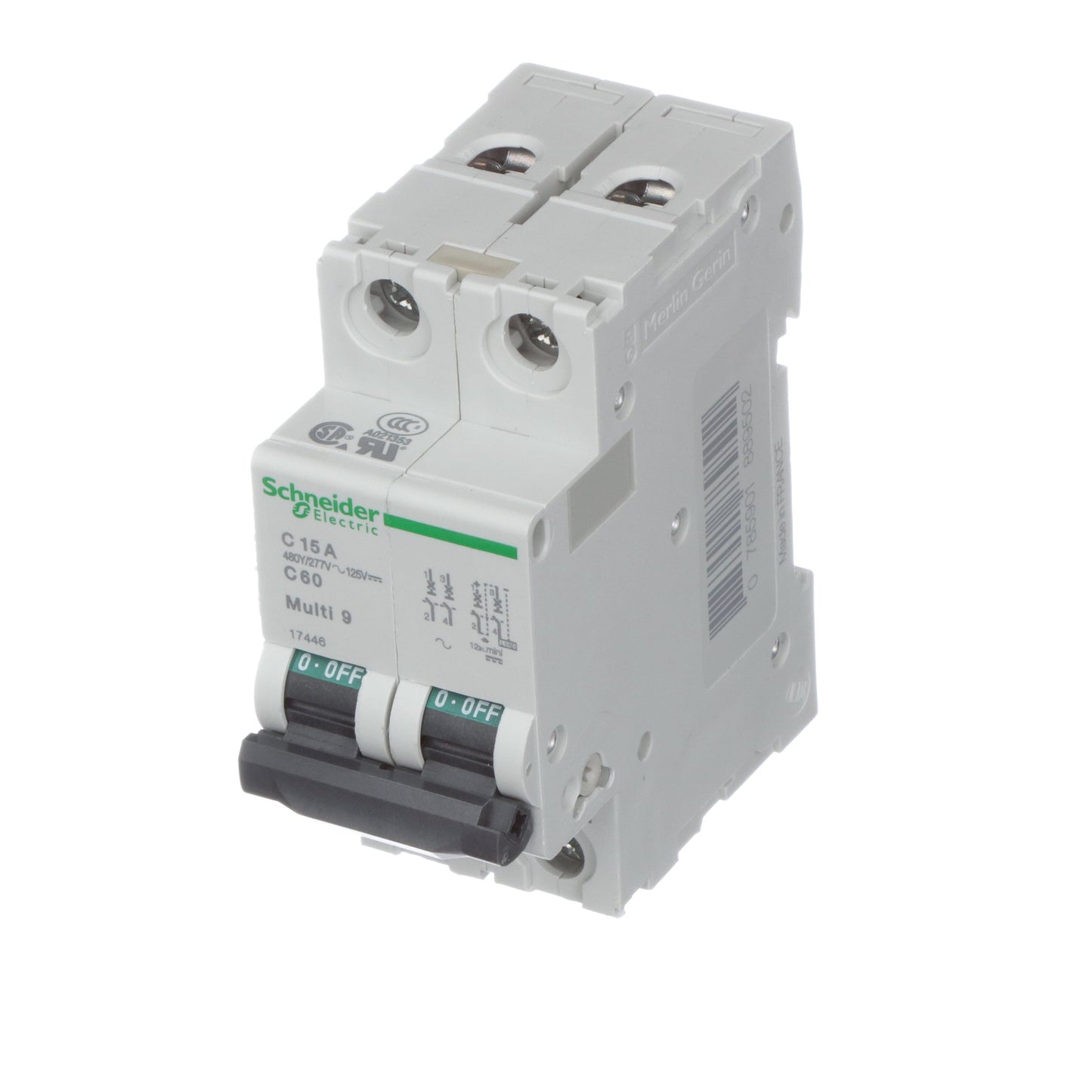 Schneider Electric MG17446 Circuit Breaker | Multi9 MG 240V 15A