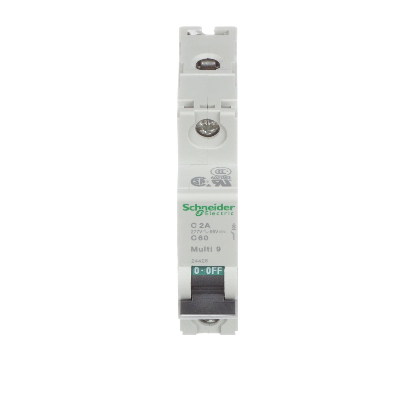 Schneider Electric MG24426 Circuit Breaker | 240V 2A 1P 10kA@240V Bolt-On