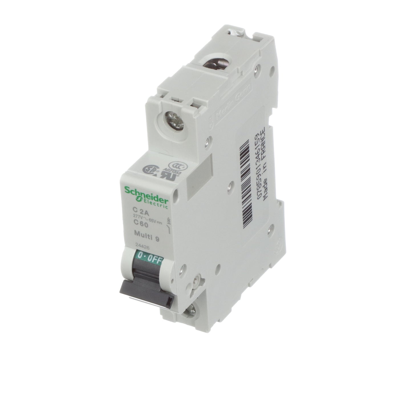 Schneider Electric MG24426 Circuit Breaker | 240V 2A 1P 10kA@240V Bolt-On