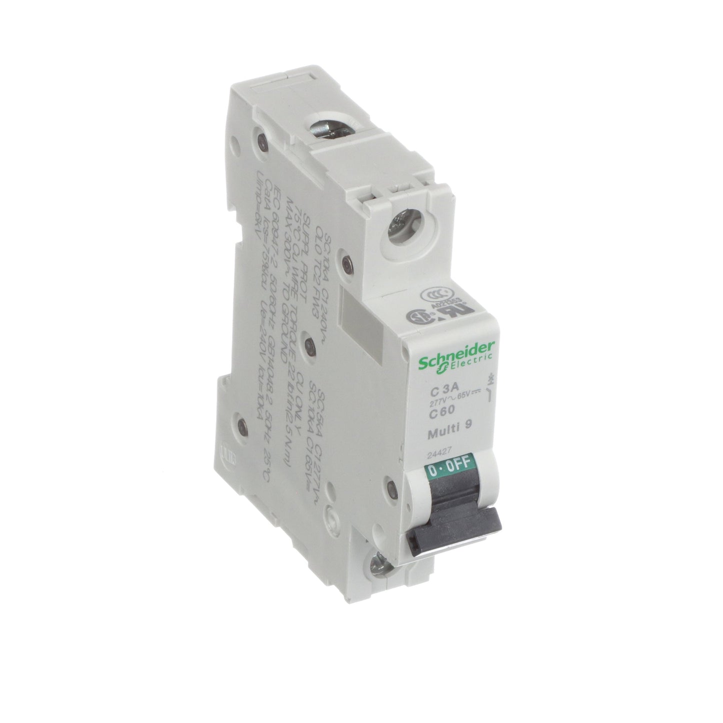 Schneider Electric MG24427 Circuit Breaker | Multi9 MG 240V 3A