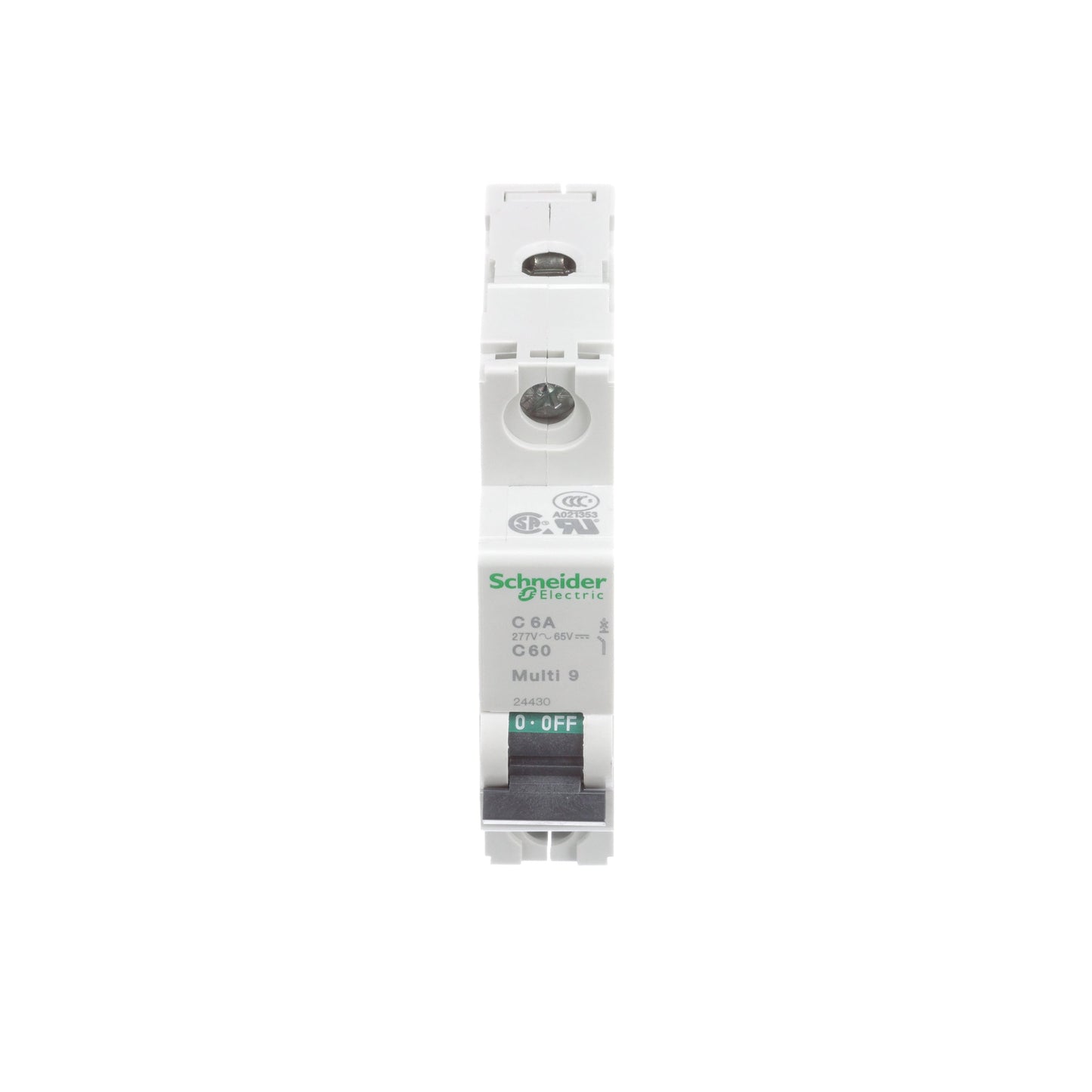 Square D MG24430 Circuit Breaker | 240V 6A 1P 10kA@240V Bolt-On Multi9