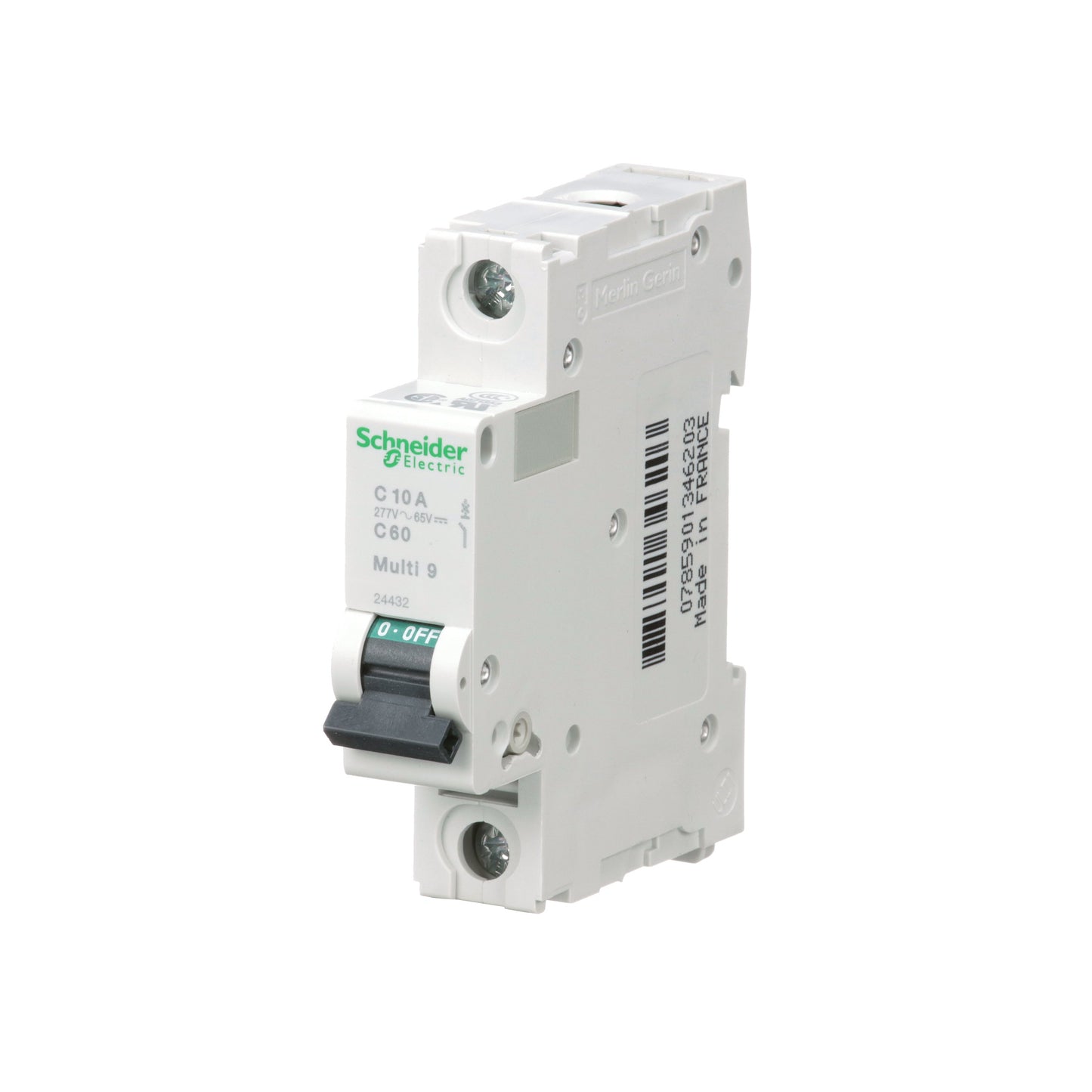 Schneider Electric MG24432 Circuit Breaker | 240V 10A 1P 10kA@240V Bolt-On Multi9