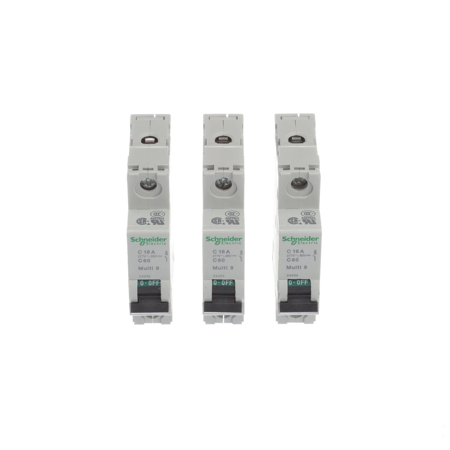 Schneider Electric MG24434 Circuit Breaker | 240V 16A 1P 10kA@240V Bolt-On Multi9