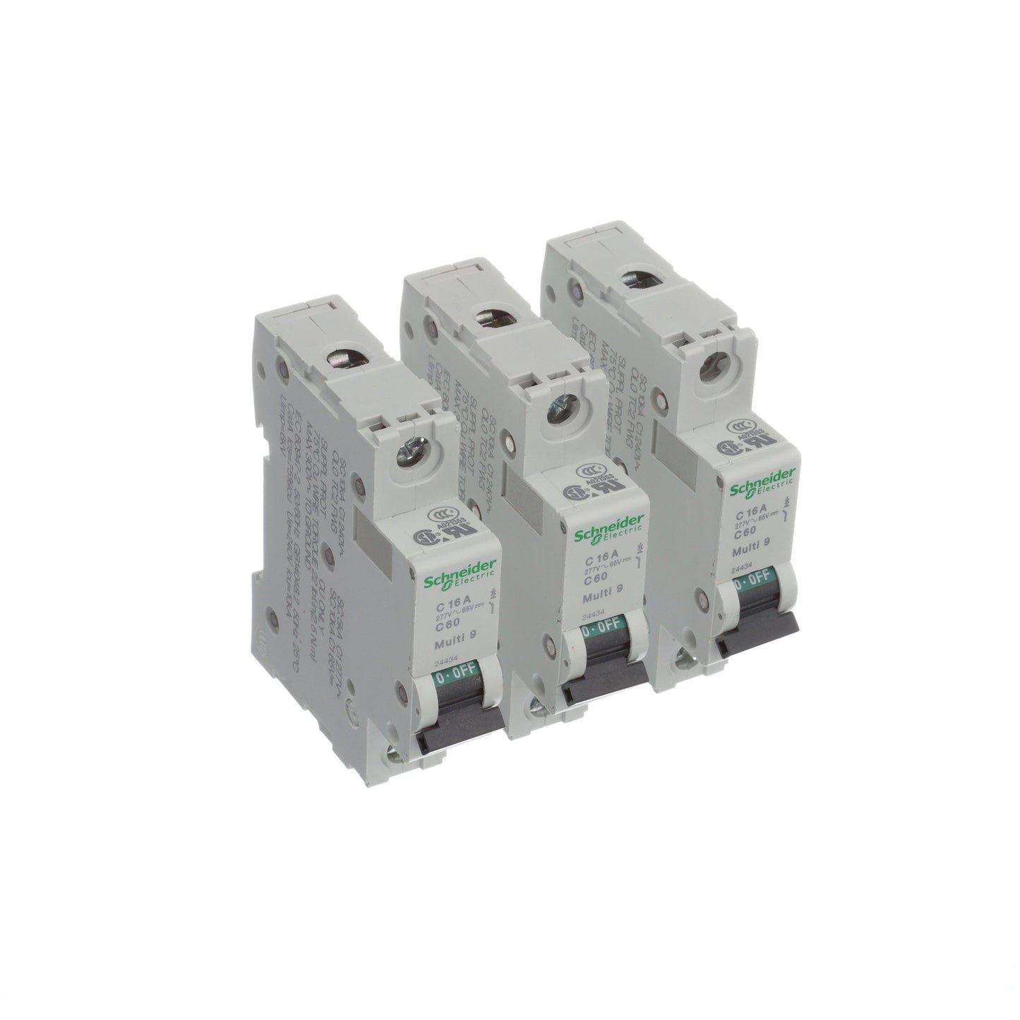 Schneider Electric MG24434 Circuit Breaker | 240V 16A 1P 10kA@240V Bolt-On Multi9