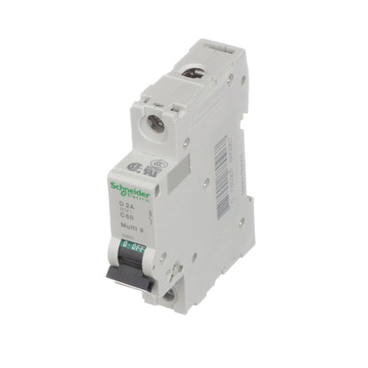 Square D MG24501 Circuit Breaker | 240V 2A 1P 10kA@240V Bolt-On Multi9