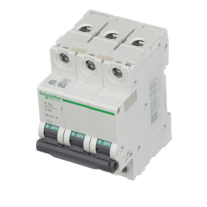 Schneider Electric MG24536 Circuit Breaker | 240V 6A 3P 10kA@240V Bolt-On Multi9